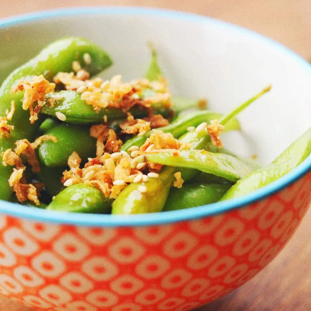 Edamame at Tomoko