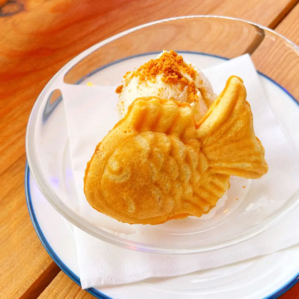 Biscoff Taiyaki at Tomoko
