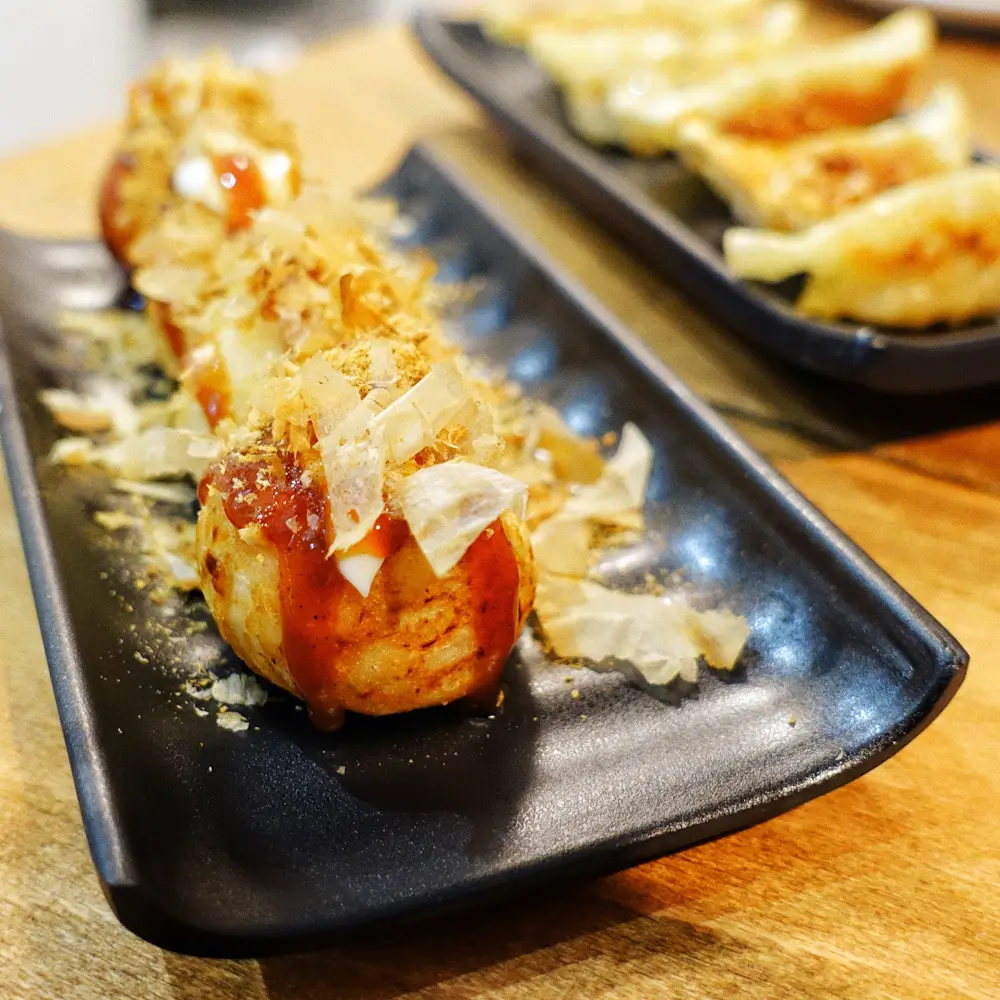 Takoyaki at Tomoko.